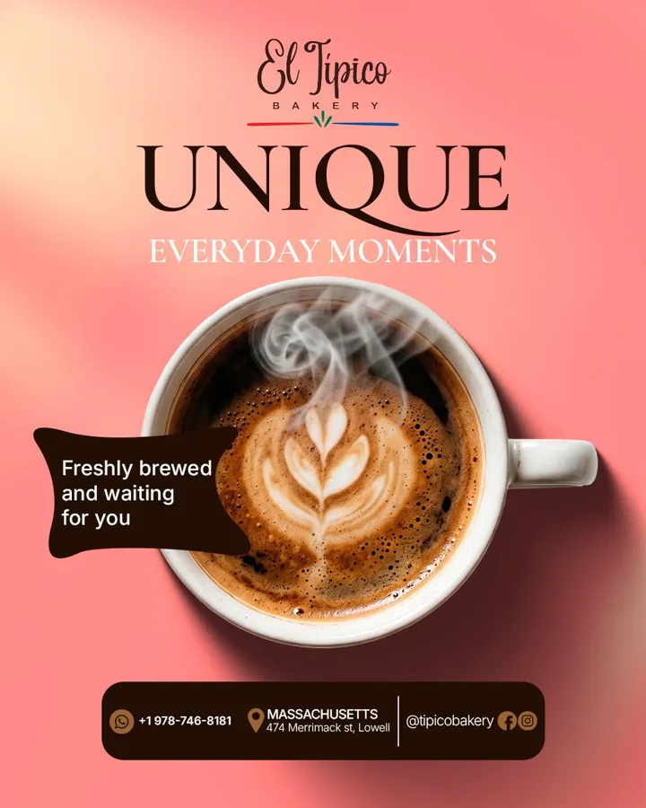 Unique everyday moments — café recién hecho